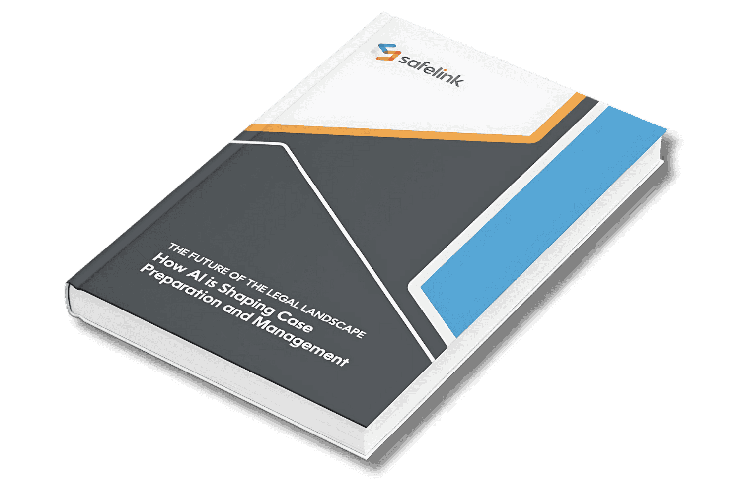 Mock up of the "How AI is shaping case preparation and management" guide